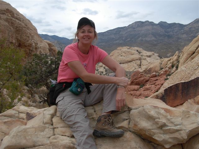 Kathy M at Red Rock Canyon